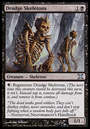 《蠢く骸骨/Drudge Skeletons》 [10E]