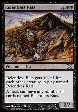 《執拗なネズミ/Relentless Rats》 [10E]