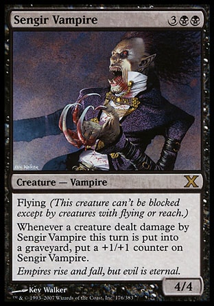 《センギアの吸血鬼/Sengir Vampire》 [10E]