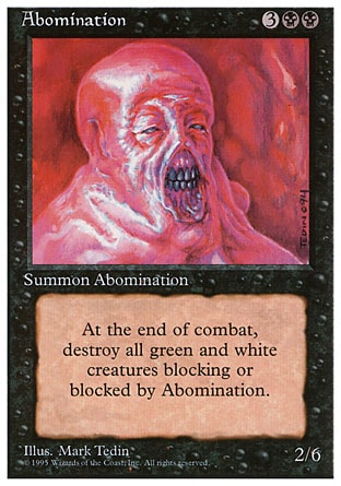 《忌まわしき者/Abomination》 [4ED]