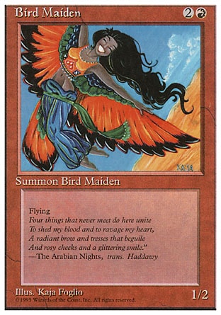 《鳥の乙女/Bird Maiden》 [4ED]