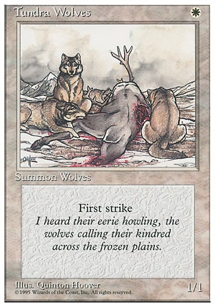 《ツンドラ狼/Tundra Wolves》 [4ED]