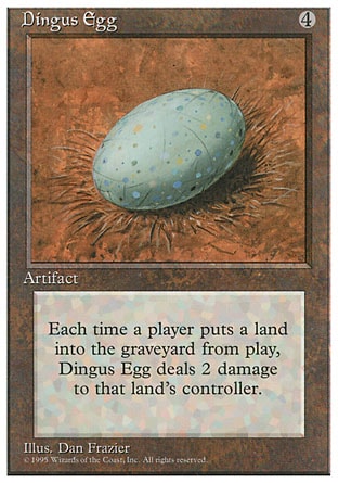 《不明の卵/Dingus Egg》 [4ED]