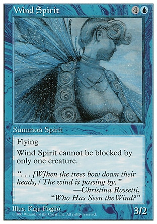 《風の精/Wind Spirit》 [5ED]