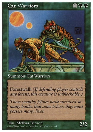《猫族の戦士/Cat Warriors》 [5ED]