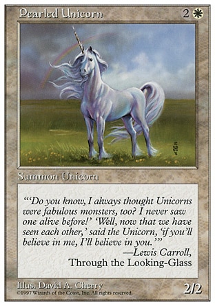 《真珠色の一角獣/Pearled Unicorn》 [5ED]