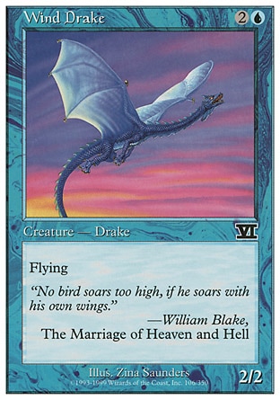 Magic: Classic Sixth Edition 106: Wind Drake 