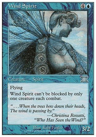 Magic: Classic Sixth Edition 107: Wind Spirit 