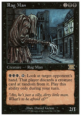 Magic: Classic Sixth Edition 151: Rag Man 