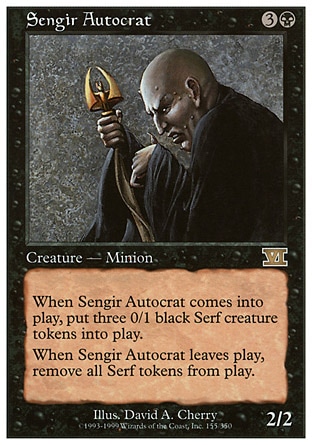 Magic: Classic Sixth Edition 155: Sengir Autocrat 