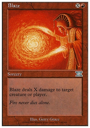 Magic: Classic Sixth Edition 168: Blaze 