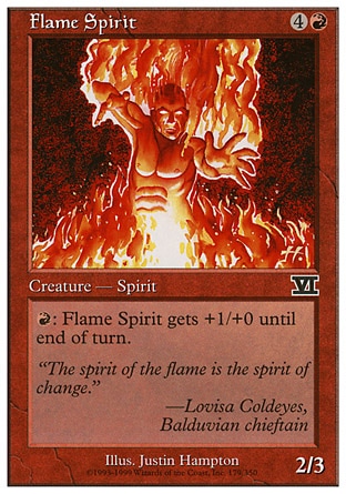 Magic: Classic Sixth Edition 179: Flame Spirit 