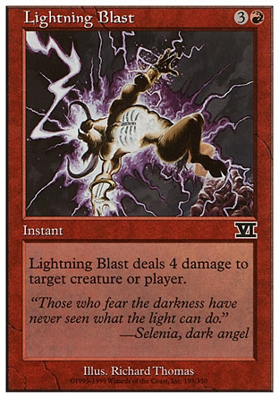 MTG: Sixth Edition 193: Lightning Blast 