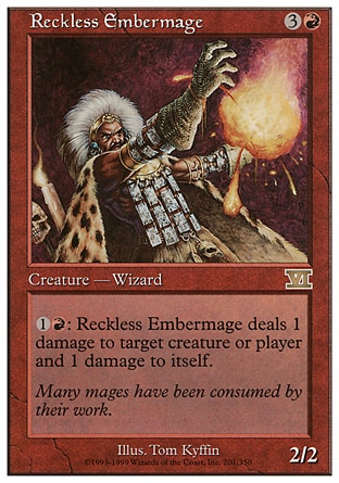 MTG: Sixth Edition 201: Reckless Embermage 