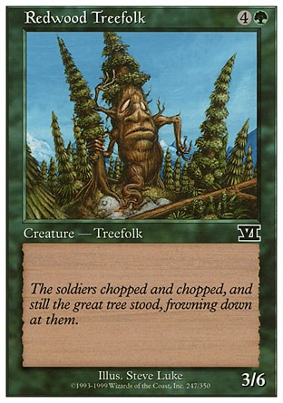 Magic: Classic Sixth Edition 247: Redwood Treefolk 