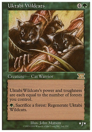 Magic: Classic Sixth Edition 261: Uktabi Wildcats 