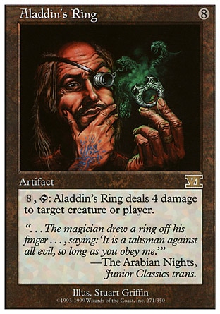 Magic: Classic Sixth Edition 271: Aladdins Ring 