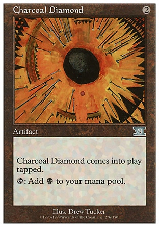 Magic: Classic Sixth Edition 276: Charcoal Diamond 