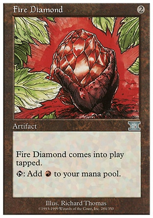 Magic: Classic Sixth Edition 284: Fire Diamond 