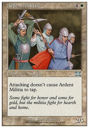 MTG: Classic Sixth Edition 003: Ardent Militia 
