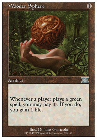 MTG: Sixth Edition 318: Wooden Sphere 