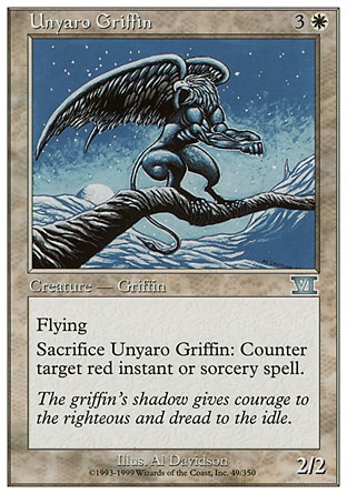 MTG: Sixth Edition 049: Unyaro Griffin 