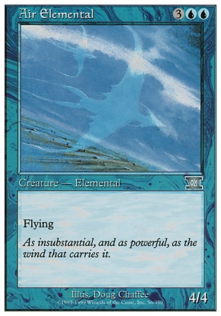 Magic: Classic Sixth Edition 056: Air Elemental 