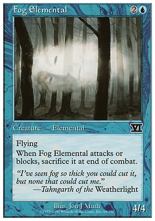 Magic: Classic Sixth Edition 069: Fog Elemental 