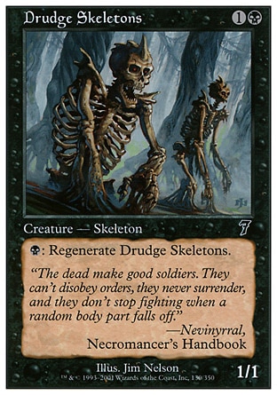 《蠢く骸骨/Drudge Skeletons》 [7ED]