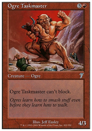 《オーガの監督官/Ogre Taskmaster》 [7ED]