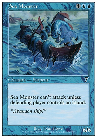 《シー・モンスター/Sea Monster》 [7ED]