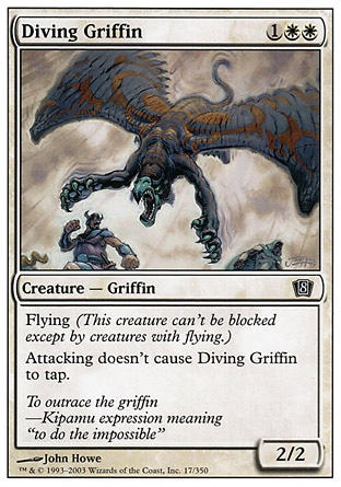 《急降下するグリフィン/Diving Griffin》 [8ED]