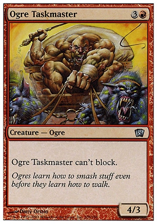 《オーガの監督官/Ogre Taskmaster》 [8ED]
