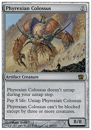 《ファイレクシアの巨像/Phyrexian Colossus》 [8ED]