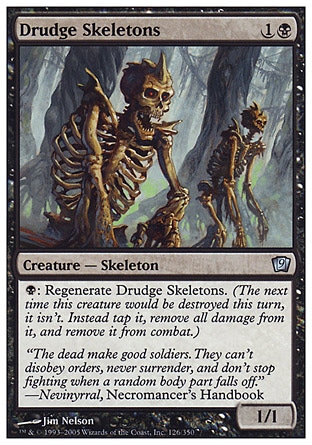 《蠢く骸骨/Drudge Skeletons》 [9ED]