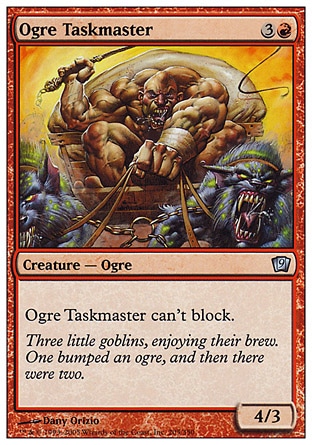 《オーガの監督官/Ogre Taskmaster》 [9ED]