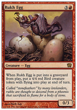 《ルフ鳥の卵/Rukh Egg》 [9ED]
