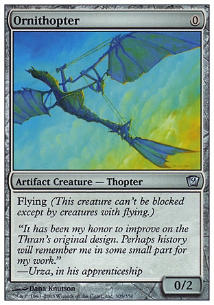 《羽ばたき飛行機械/Ornithopter》 [9ED]
