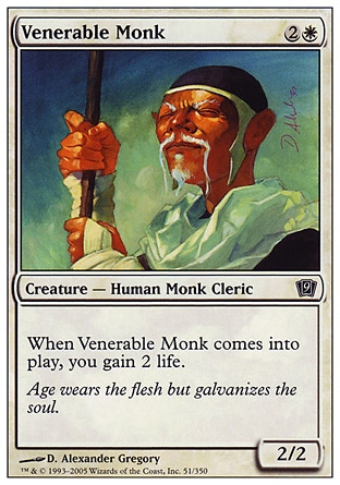《ありがたい老修道士/Venerable Monk》 [9ED]