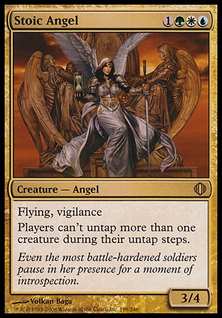 Magic: Shards of Alara 199: Stoic Angel 