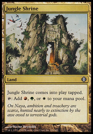 MTG: Shards of Alara 226: Jungle Shrine 