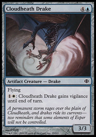 MTG: Shards of Alara 035: Cloudheath Drake 