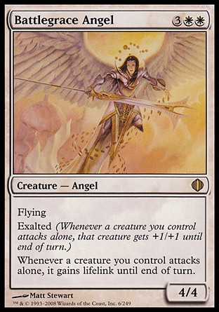 MTG: Shards of Alara 006: Battlegrace Angel 