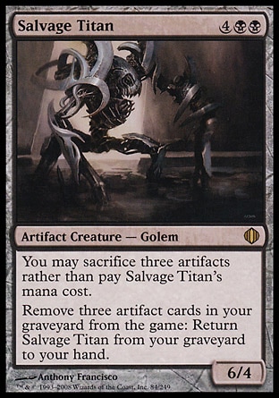 Magic: Shards of Alara 084: Salvage Titan 