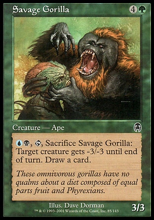 《凶暴なゴリラ/Savage Gorilla》 [APC]