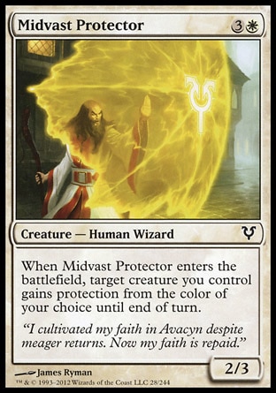 《ミッドヴァストの守護者/Midvast Protector》 [AVR]