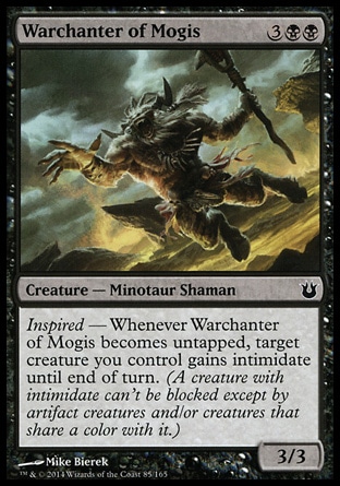 《モーギスの戦詠唱者/Warchanter of Mogis》 [BNG]
