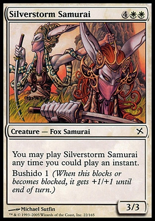 《銀嵐の侍/Silverstorm Samurai》 [BOK]