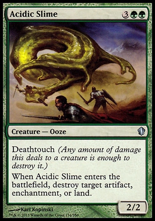 Magic: Commander 2013 134: Acidic Slime 