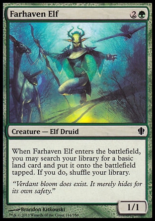 Magic: Commander 2013 144: Farhaven Elf 